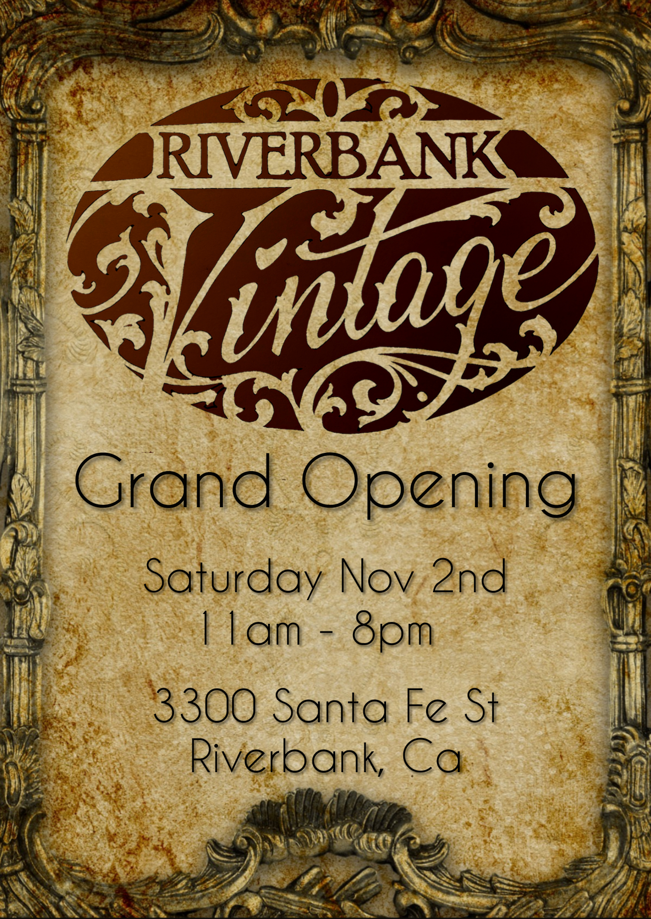 Grand Opening Flyer